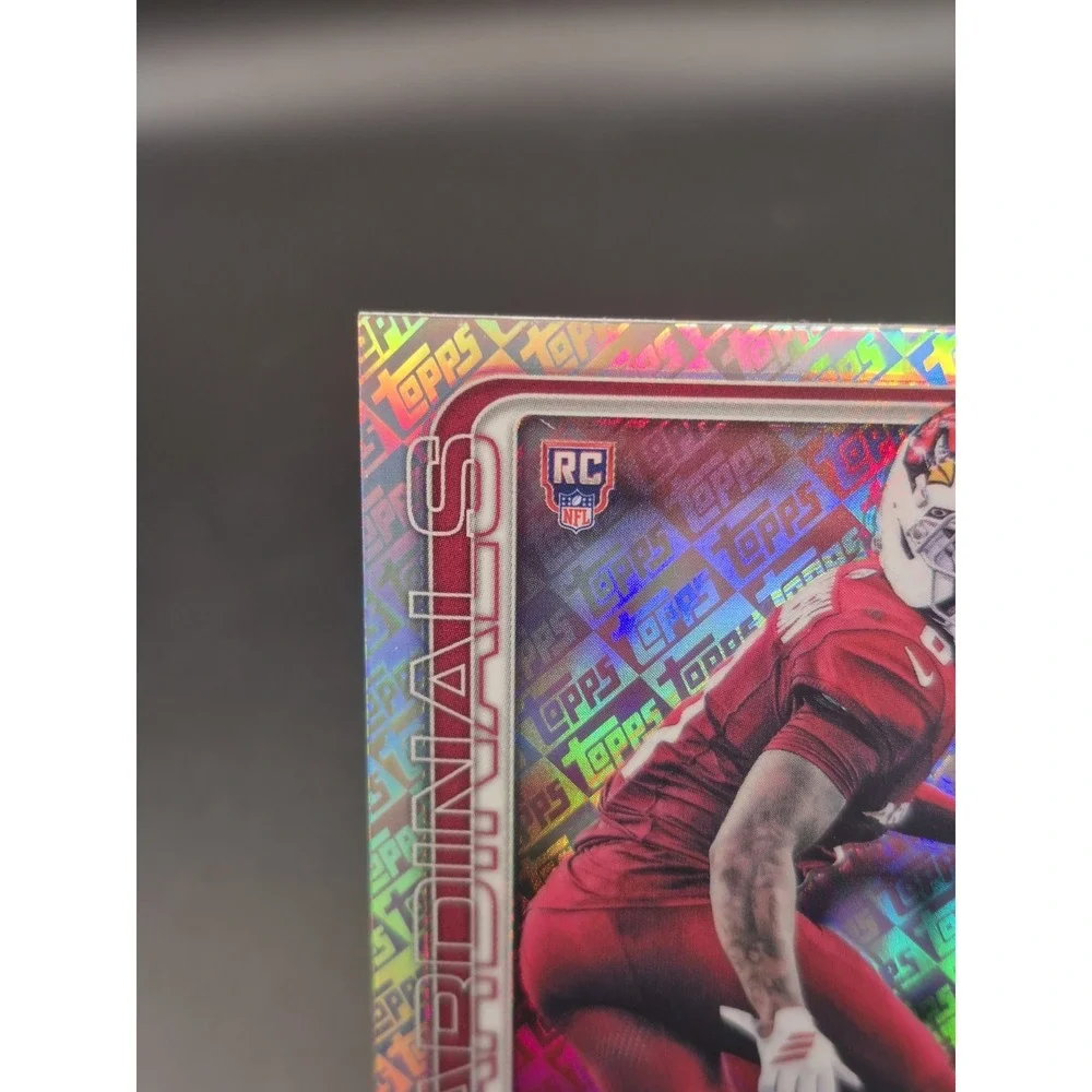2025 Topps Chrome Will Johnson #349 Topps Logo Refractor (RC) Arizona Cardinals